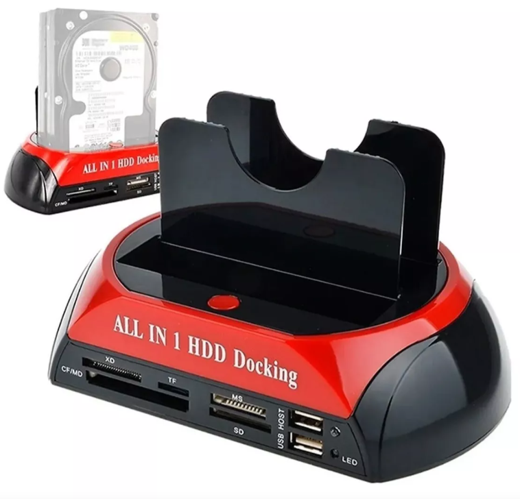 Dock Station 2 Hd Sata Ide 3,5 2,5